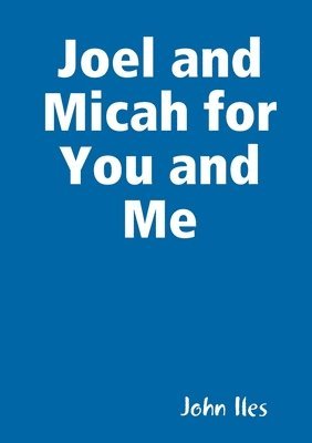 bokomslag Joel and Micah for You and Me