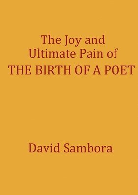 bokomslag The Joy and Ultimate Pain of THE BIRTH OF A POET