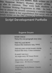 bokomslag Script Development Portfolio