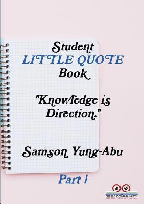 bokomslag Student little quote book Part 1