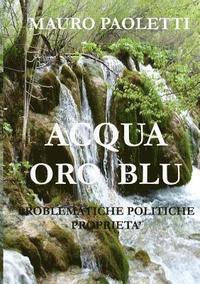 bokomslag ACQUA ORO BLU Probelmatiche Politiche Propriet^