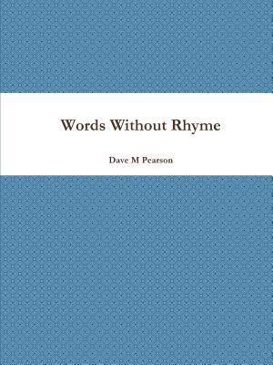 bokomslag Words Without Rhyme