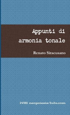 Appunti di armonia tonale 1