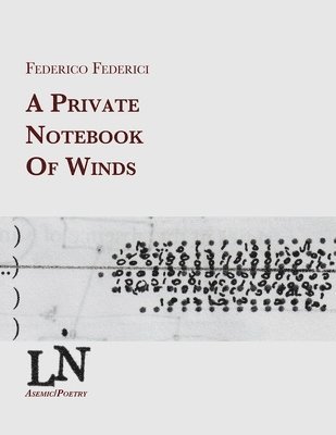 Federico Federici - private notebook of winds, Häftad