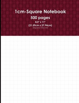 500 Page 1cm Square Notebook 1