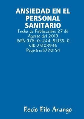 ANSIEDAD EN EL PERSONAL SANITARIO 1