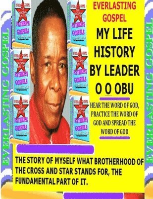 bokomslag "My Life History" by Leader O O Obu