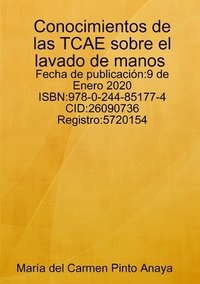 bokomslag Conocimientos de las TCAE sobre el lavado de manos