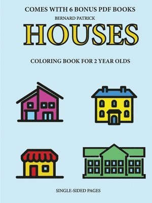 Coloring Books for 2 Year Olds (Houses) 1