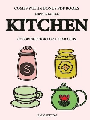 bokomslag Coloring Books for 2 Year Olds (Kitchen)