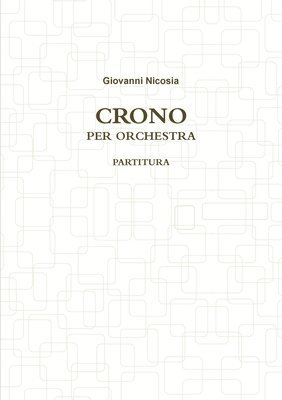 bokomslag Crono