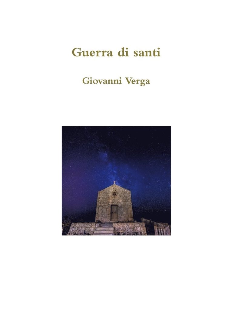 Giovanni Verga - Guerra di santi, Häftad