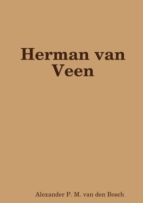 bokomslag Herman van Veen