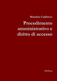 bokomslag Procedimento amministrativo e diritto di accesso