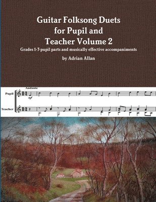 bokomslag Guitar Folksong Duets for Pupil and Teacher Volume 2