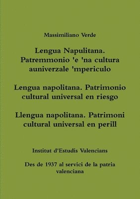 bokomslag Lengua napolitana. Patrimonio cultural universal en riesgo