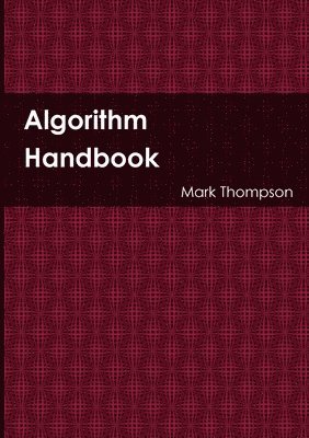 bokomslag Algorithm Handbook