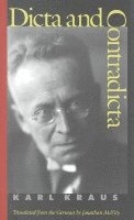 Karl Kraus - Dicta and Contradicta, Inbunden