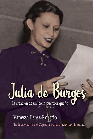 Vanessa Perez-Rosario - Julia De Burgos, Inbunden