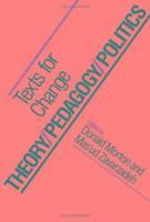 Donald Morton, Mas'ud Zavarzadeh - Theory/Pedagogy/Politics, Häftad