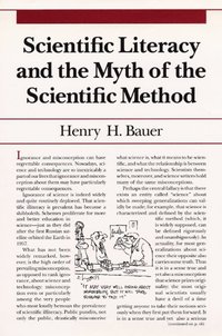 bokomslag Scientific Literacy and the Myth of the Scientific Method