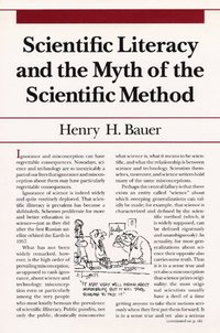 bokomslag Scientific Literacy and the Myth of the Scientific Method