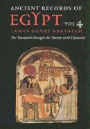 bokomslag Ancient Records of Egypt