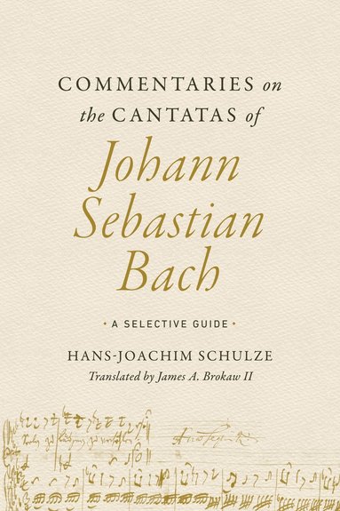 bokomslag Commentaries on the Cantatas of Johann Sebastian Bach