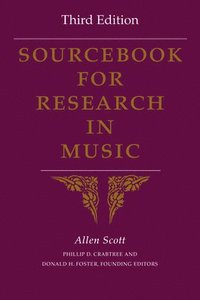 bokomslag Sourcebook for Research in Music, Third Edition