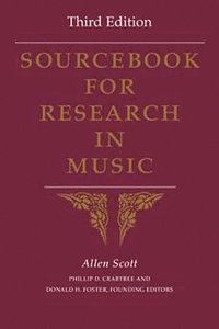 bokomslag Sourcebook for Research in Music, Third Edition