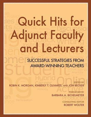 Quick Hits for Adjunct Faculty and Lecturers 1