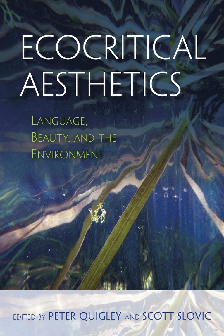 Peter Quigley, Scott Slovic - Ecocritical Aesthetics, Inbunden