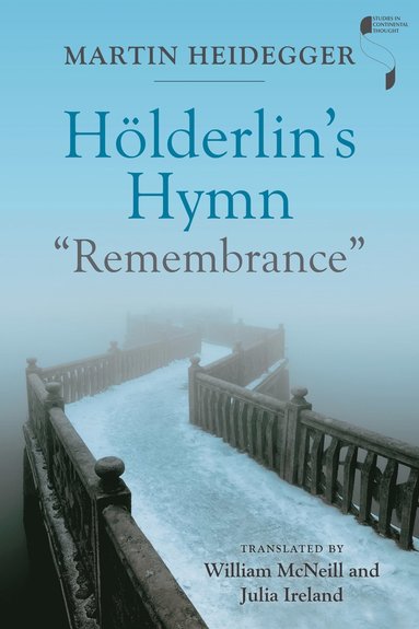 bokomslag Hölderlin's Hymn "Remembrance"