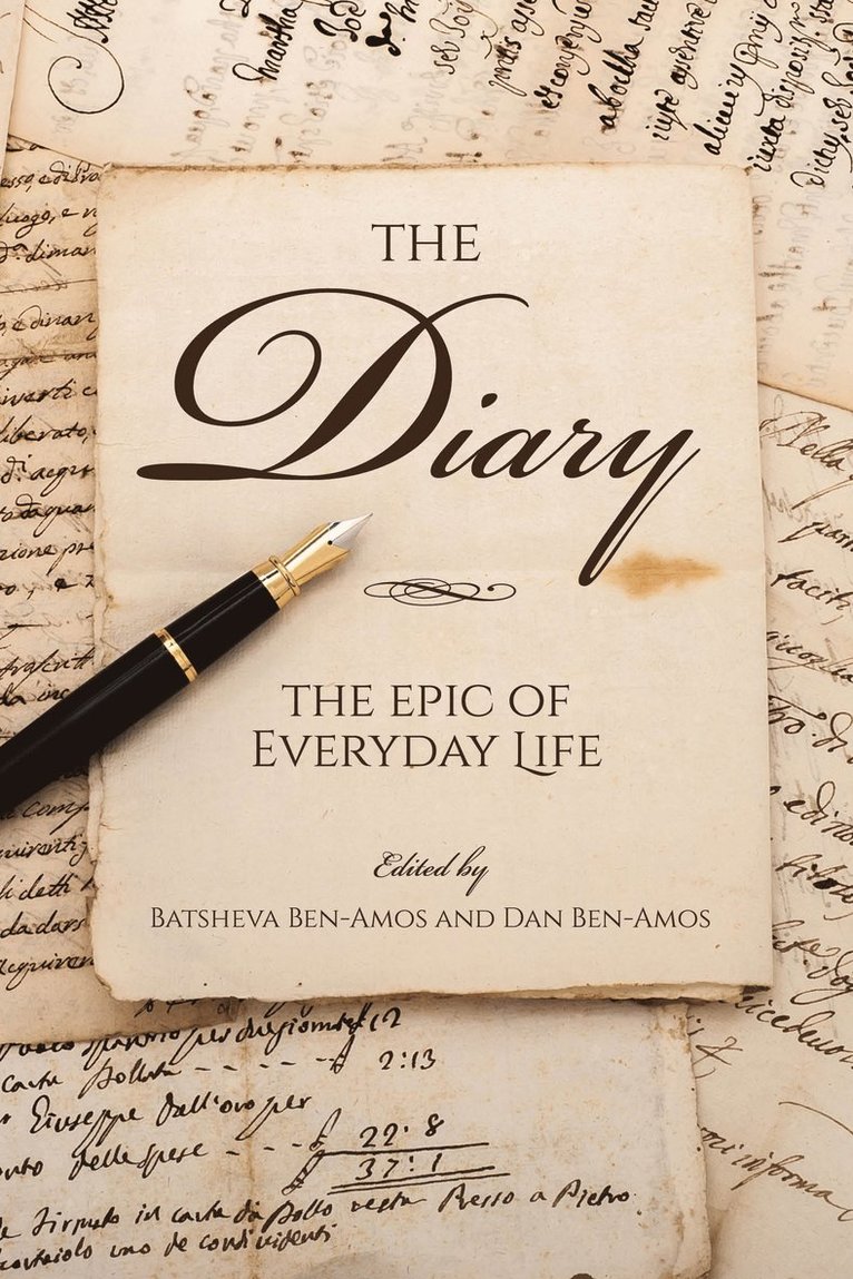 Batsheva Ben-Amos, Dan Ben-Amos - Diary, Häftad