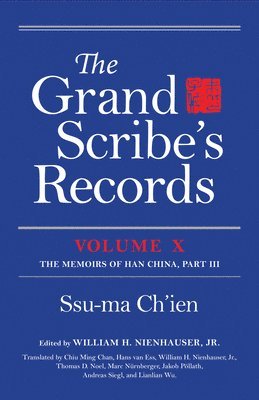 The Grand Scribe's Records, Volume X 1