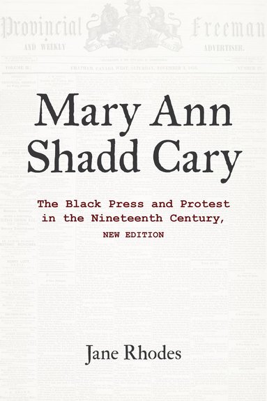 bokomslag Mary Ann Shadd Cary