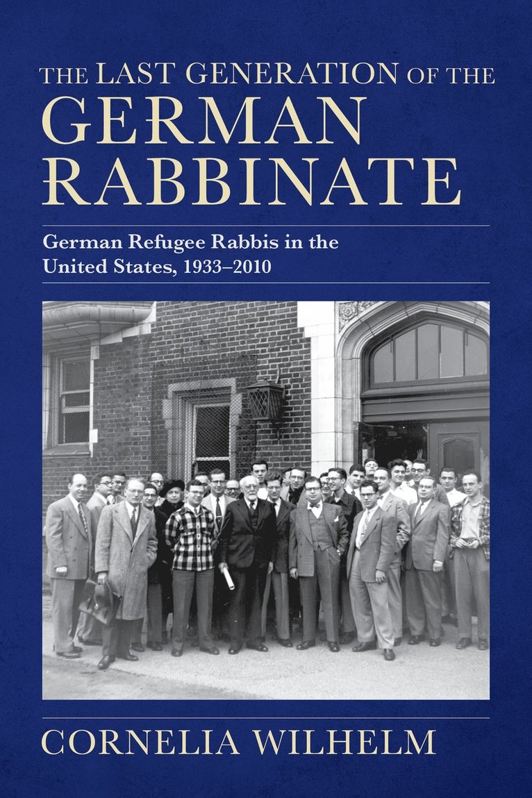 Last Generation of the German Rabbinate