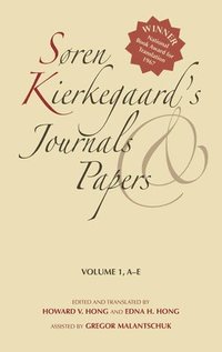 bokomslag Soren Kierkegaard's Journals and Papers, Volume 1