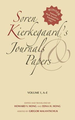 bokomslag Sren Kierkegaard's Journals and Papers, Volume 1