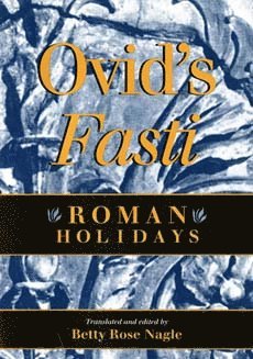 bokomslag Ovid's Fasti