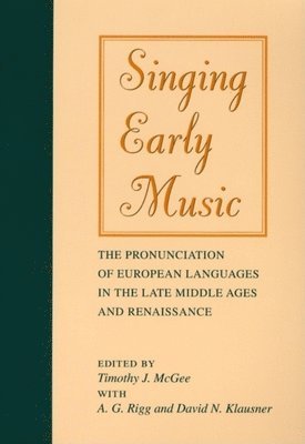 Singing Early Music 1