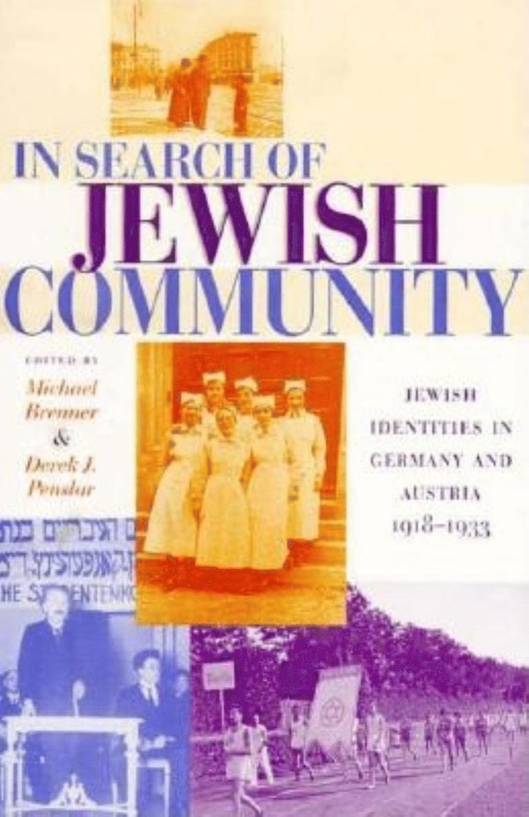 Michael Brenner, Derek J. Penslar - In Search of Jewish Community, Häftad