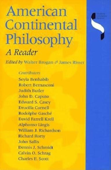 bokomslag American Continental Philosophy