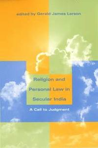 bokomslag Religion and Personal Law in Secular India