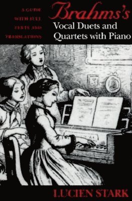 Brahms's Vocal Duets and Quartets with Piano 1