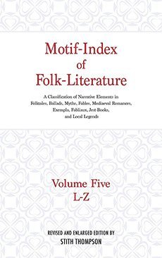bokomslag Motif-Index of Folk-Literature, Volume 5