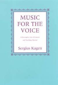 bokomslag Music for the Voice, Revised Edition