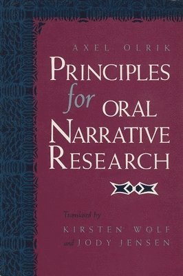 Principles for Oral Narrative Research 1