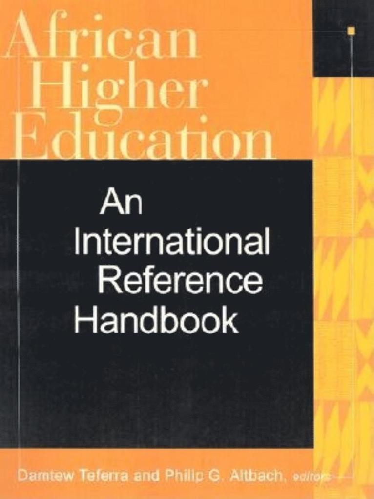 Damtew Teferra, Philip G. Altbach - African Higher Education, Inbunden