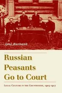 bokomslag Russian Peasants Go to Court